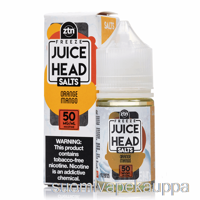 Vape Box Jäädytetty Appelsiini Mango - Mehu Pää Suolat - 30ml 35mg